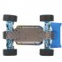 Xlf F16 Rtr 1 14 2 4ghz 4wd 60km h Metal Chassis Rc  Car Full Proportional Vehicles Model Blue extra Tires blue