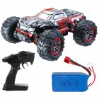 Xlf F17p 2.4g Remote Control 80km/h Full-scale Four-wheel Drive Off-road Vehicle 1:14 Bigfoot Brushless High-speed Car Rc  Model  Car Single battery