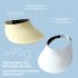 Xmz265 Women Summer Sun Hat Breathable Adjustable Anti ultraviolet Wide Brim Sunscreen Cap Empty Top Visors XMZ265  dark gray adjustable
