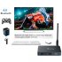 Xnano X5 Android TV Box lets you browse the web  play games  and watch 4K media straight from your big screen TV  