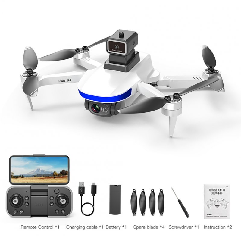 2.4g Remote Control Mini Drone Brushless HD Aerial Photography Folding Quadcopter Aircraft Toys 