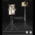 Xt09 Tripod Selfie Stick Bluetooth Selfie Stick Live Mobile Phone Holder Black and white