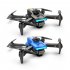 Xt2 Mini Drone 4k HD Camera Foldable Quadrotor Drone Wifi Fpv 4 Sided Obstacle Avoidance Black 3 Batteries