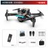 Xt2 Mini Drone 4k HD Camera Foldable Quadrotor Drone Wifi Fpv 4 Sided Obstacle Avoidance Black 1 Battery