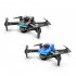 Xt2 Mini Drone 4k HD Camera Foldable Quadrotor Drone Wifi Fpv 4 Sided Obstacle Avoidance Black 1 Battery