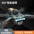 Xt2 Mini Drone 4k HD Camera Foldable Quadrotor Drone Wifi Fpv 4 Sided Obstacle Avoidance Black 1 Battery