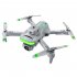 Xt5 Four sided Obstacle Avoidance Photography Aircraft 4k Dual lens Optical Flow Air Pressure Positioning Rc Drone silver grey 1 battery