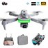 Xt5 Four sided Obstacle Avoidance Photography Aircraft 4k Dual lens Optical Flow Air Pressure Positioning Rc Drone silver grey 1 battery