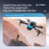 Xt5 Four sided Obstacle Avoidance Photography Aircraft 4k Dual lens Optical Flow Air Pressure Positioning Rc Drone black 1 battery