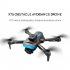 Xt5 Four sided Obstacle Avoidance Photography Aircraft 4k Dual lens Optical Flow Air Pressure Positioning Rc Drone black 1 battery