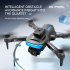 Xt5 Four sided Obstacle Avoidance Photography Aircraft 4k Dual lens Optical Flow Air Pressure Positioning Rc Drone silver grey 2 batteries