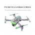 Xt5 Four sided Obstacle Avoidance Photography Aircraft 4k Dual lens Optical Flow Air Pressure Positioning Rc Drone silver grey 2 batteries