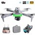 Xt5 Four sided Obstacle Avoidance Photography Aircraft 4k Dual lens Optical Flow Air Pressure Positioning Rc Drone silver grey 3 batteries
