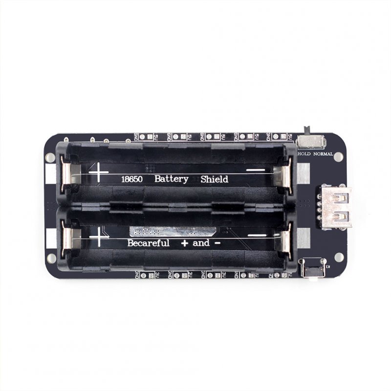 Portable 18650 Lithium Battery Expansion Board V8 Mobile Power Bank