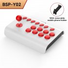 Y02 Arcade Fight Stick Joystick Phone Holder for PS4 Switch Console Controller