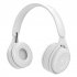 Y08 Wireless Headset Over Ear Stereo Deep Bass Earphones Longer Playtime Headphones For Smart Phone Laptop Tablet White