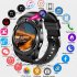 Y1 Bluetooth Smart Watch With Touch Screen Camera   SIM Card Slot Waterproof Smart Watch black