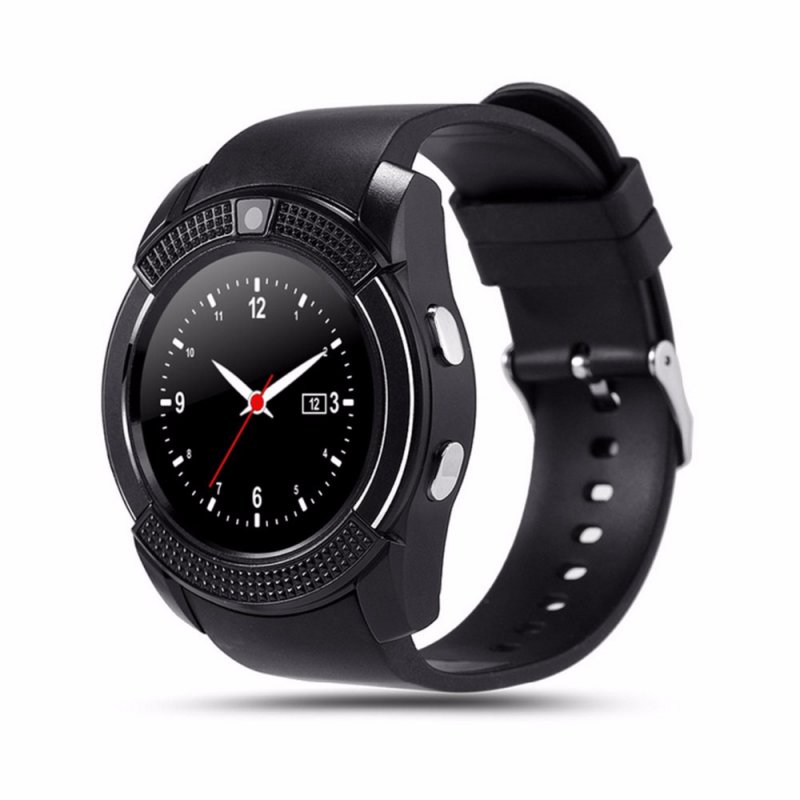 Y1 Bluetooth Smart Watch With Touch Screen Camera / SIM Card Slot Waterproof Smart Watch black