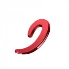 Y12 Mini Bluetooth Earphone Ear Hook Painless Wireless Bone Conduction Headset with Mic For Smartphones   Red