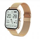 Y13 Smart Watch For Women Borderless 1.69 inch HD Color Screen Heart Rate Monitoring IP67 Waterproof Fitness Smartwatch gold