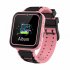 Y16 Multi language Kids Smart Watch Ips Screen Camera Video Phone Watch With Puzzle Games Mp3 Music Playback pink