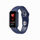 Y16 Smart Bracelet Bluetooth-compatible Music Answer Call Reminder Sports Fitness Smart Watches blue