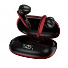 Y2 Bluetooth-compatible 5.1 Wireless Headset Nfc Voice Control Low Latency Dual-mode Sports Gaming Headset Red