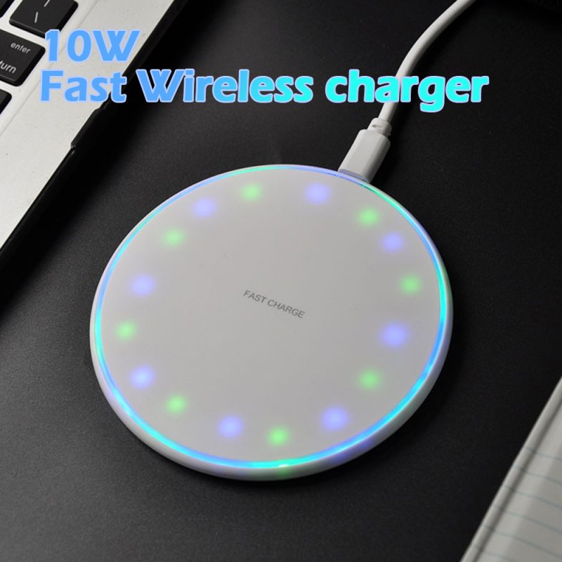 Smart Quick Wireless Charger for iPhone 8/X Samsung Huawei Xiaomi Dedicated Wireless Charging Mobile Phone Fast Charger 
