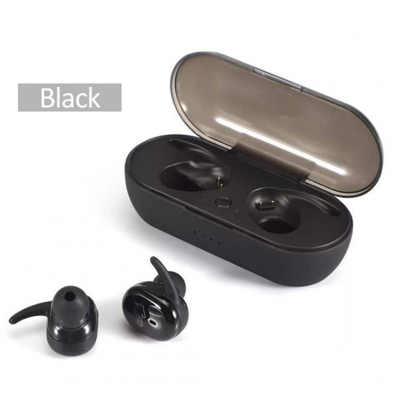 Y30 Wireless Bluetooth Headset Bt5.0 Comfortable Long Battery Life Earphones black