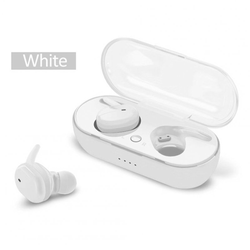 Y30 Wireless Bluetooth Headset Bt5.0 Comfortable Long Battery Life Earphones white