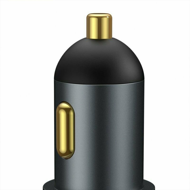 120w Car 2  In  1  Cigarette  Lighter Gold-plated Contacts 3 Fast Charging Ports Car Charger For Cars Off-road Vehicles Large Trucks 