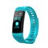 Y5 Smart Bracelet Color Screen Heart Rate Blood Pressure Blood Oxygen Health Monitoring Pedometer Smart Watch blue