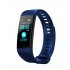 Y5 Smart Bracelet Color Screen Heart Rate Blood Pressure Blood Oxygen Health Monitoring Pedometer Smart Watch lake blue
