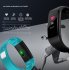 Y5 Smart Bracelet Color Screen Heart Rate Blood Pressure Blood Oxygen Health Monitoring Pedometer Smart Watch blue
