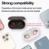 Y50 Bluetooth compatible 5 0 Tws Wireless Earphone Mini Portable Sport Headset With Charging Box  bag  White Blue