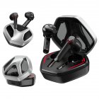 Y6 True Wireless Bluetooth compatible 5 1 Headset Dual In ear Enc Noise cancelling Sports Gaming Headphones Y6 single mark ENC version