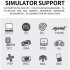 Y6 Wireless Retro Game Console Built In 10000 Games Plug Play Video Game Sticks 2 4G 4K Video TV Game Stick 128GB