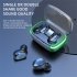Y60 Tws Bluetooth compatible 5 1 Wireless Stereo Earphones In ear Noise Cancelling Waterproof Headset With Charging Case black
