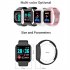 Y68 Bluetooth compatible Smart  Watch Fitness Tracker Sports Bracelet Heart Rate Monitor Blood Pressure Bracelet For Android Ios pink