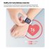 Y68 Pro Smart Watch For Men Women Bluetooth Heart Rate Monitor Fitness Sports Smartwatch  Macaron  black