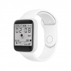 Y68 Pro Smart Watch For Men Women Bluetooth Heart Rate Monitor Fitness Sports Smartwatch  Macaron  White