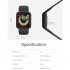 Y68 Pro Smart Watch For Men Women Bluetooth Heart Rate Monitor Fitness Sports Smartwatch  Macaron  White
