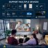 Y7 Wifi Portable Projector HD Mini Wireless Video Projector Home Video Smart Projectors US Plug