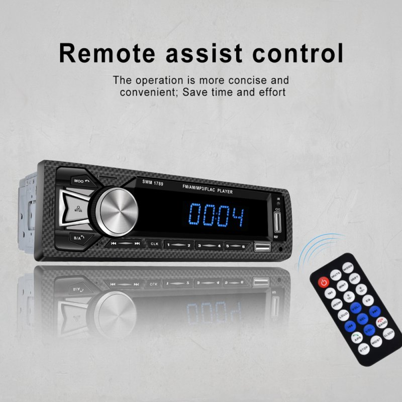 Bluetooth Wireless Car MP3 Player Stereo Audio Music FM Receiver with Radio/tf Card Slot/usb Interface 