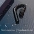 Y9 Wireless Bluetooth Headset 360   Rotatable IP67 Waterproof Earphone Car Driver Earbud black