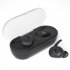 Y90 Tws Bluetooth compatible 5 0 edr Wireless Headset Portable Hi fi Stereo In ear Headphones Sports Hifi Sound Headphones black