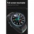 Y92 Smart Watch Heart Rate Blood Pressure Health Monitoring Bluetooth compatible Calling Sports Fitness Smartwatch black leather