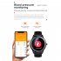 Y92 Smart Watch Heart Rate Blood Pressure Health Monitoring Bluetooth compatible Calling Sports Fitness Smartwatch brown leather
