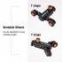 YELANGU Electric Auto Dolly Video Car Motorized Track Slider Skater for Camera