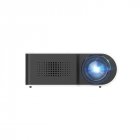 YG210 Mini Portable Projector Video Digital HD 1080P LCD 18W Energy Saving Projectors for Home Cinema Theater white European regulations